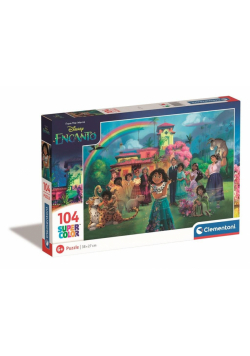 Puzzle 104 Super Kolor Disney Princess