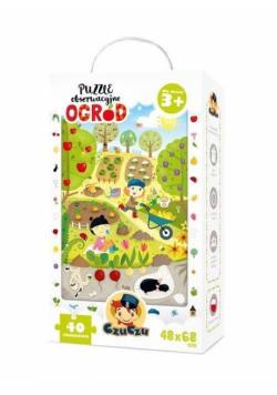Puzzle obserwacyjne. Ogród 3+