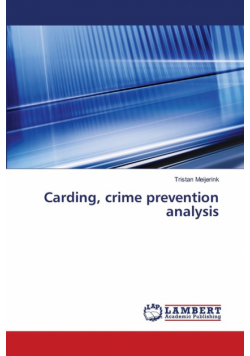 Carding, crime prevention analysis