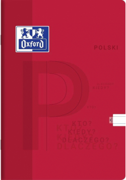 Zeszyt A5/60K linia Polski (5szt) OXFORD