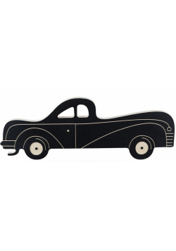 Drewniana tablica kredowa - Retro samochód Mercury