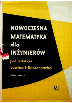 Nowoczesna matematyczna dla inżynierów