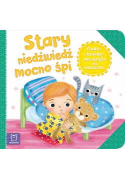 Stary niedźwiedź mocno śpi