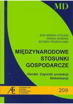 Międzynarodowe stosunki gospodarcze