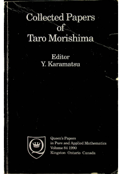 Collected papers of taro morishima