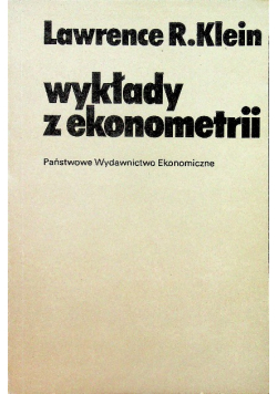 Wykłady z ekonometrii