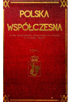 Polska współczesna Tom I 1938 r.