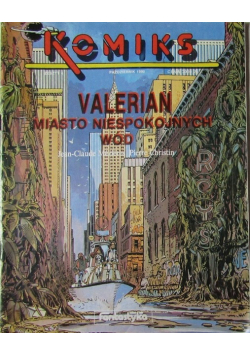 Komiks numer 4 Valerian miasto niespokojnych wód