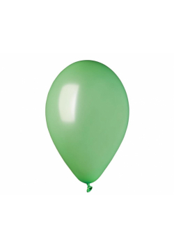 Balony metaliczne miętowe 25cm 100szt
