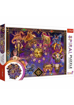 Puzzle 1040 Spiral Znaki zodiaku TREFL