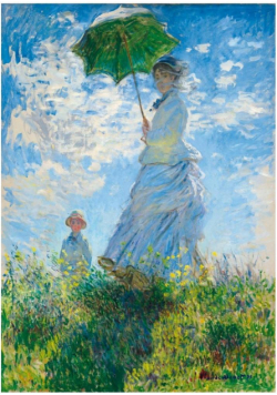 Puzzle 1000 Żona artysty z synem, Claude Monet