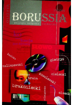 Borussia Kultura Historia Literatura Nr 35 / 2004