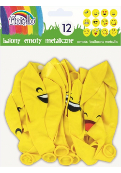 Balony Emoty Party metaliczne FIORELLO