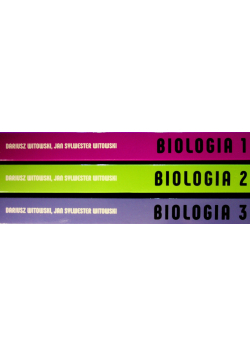 Biologia zbiór zadań tom 1 do 3