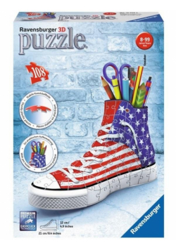 Puzzle 3D 108 Trampek Amerykański