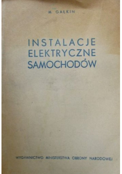 Instalacje elektryczne samochodów