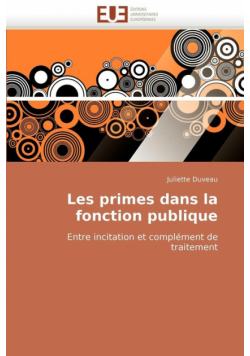 Les primes dans la fonction publique