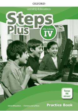 Steps Plus 4 materiał ćwiczeniowe z kodem OXFORD