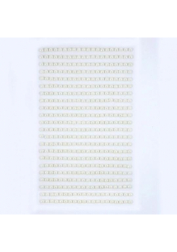 Perełki samoprzylepne Ivory 4mm 440szt
