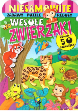 Niesamowite wesołe zwierzaki