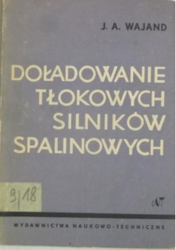 Doładowanie tłokowych silników spalinowych