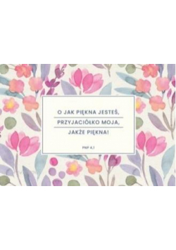 Magnes na lodówkę - o jak piękna jesteś