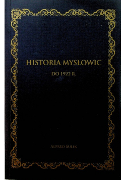 Historia Mysłowic do 1922 r.