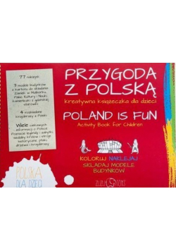 Przygoda z Polską kreatywna książeczka dla dzieci