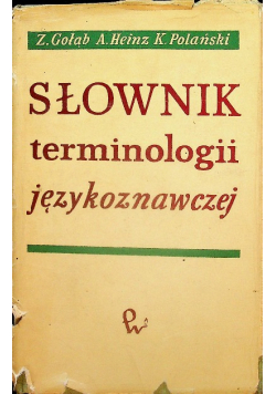 Słownik terminologii językoznawczej