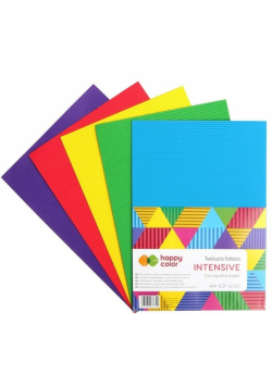 Tektura falista A4/5K mix Intensive HAPPY COLOR