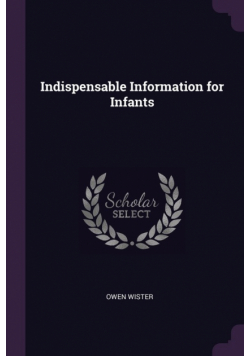 Indispensable Information for Infants