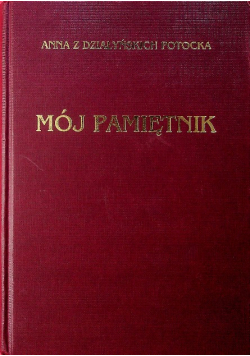 Potocka Mój pamiętnik Reprint z 1927