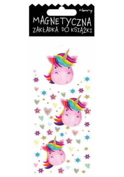 Zakładka magnetyczna - Jednorożce