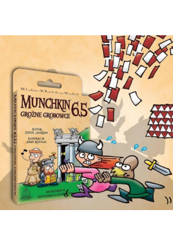 Munchkin 6,5 Groźne Grobowce BLACK MONK