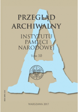 Przegląd archiwalny Tom 10