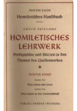 Homiletisches lehrwerk