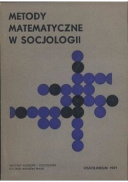 Metody Matematyczne w Socjologii