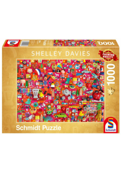 Puzzle PQ 1000 Shelley Davies Zabawki retro G3