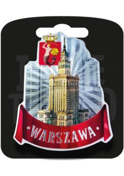Magnes I love Poland Warszawa ILP-MAG-A-WAR-26