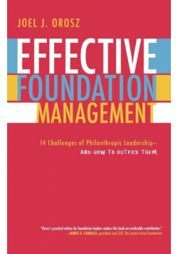 Effective Foundation Management