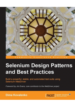 Selenium Design Patterns and Best Practices