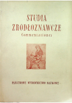 Studia Źródłoznawcze Commentationes
