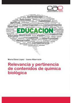 Relevancia y pertinencia de contenidos de química biológica
