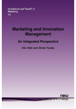 Marketing and Innovations Management