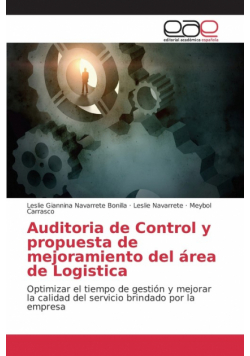 Auditoria de Control y propuesta de mejoramiento del área de Logistica