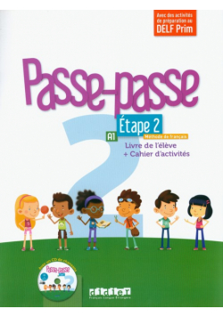 Passe-Passe 2 etape 2 Podręcznik + ćwiczenia + CD