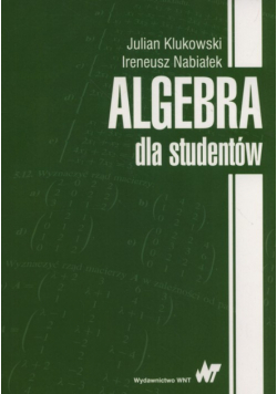 Algebra dla studentów.