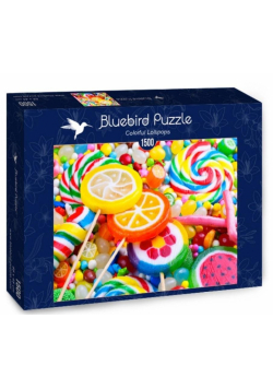 Puzzle 1500 Kolorowe lizaki