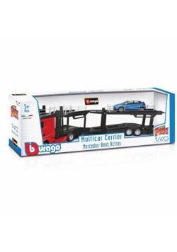 Str. Fire Multicar Carrier Mercedens 1:43 BBURAGO