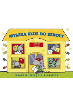 Zabawa w szkołę. Myszka idzie do szkoły - Skrzat